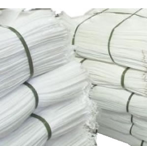 Sacos de ráfia convencional liso ou com impressão em até 04 cores Sacos de ráfia convencional liso ou com impressão em até 04 cores